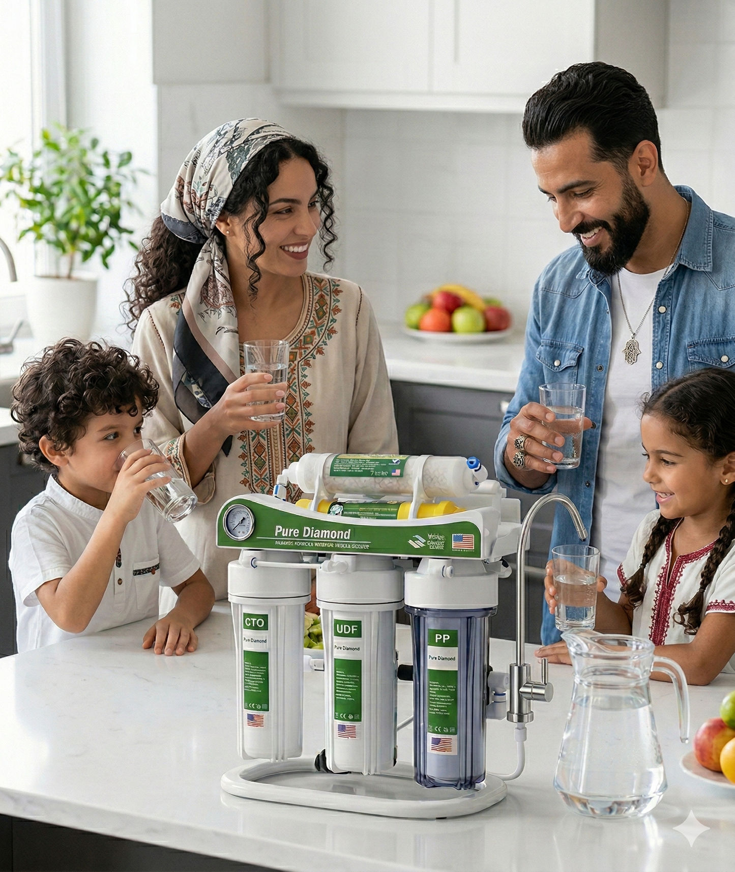 Filtre d'eau domestique - PURE DIAMOND