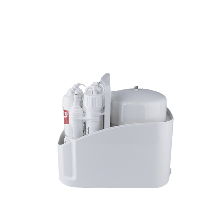 Filtre d'eau domestique compacte.